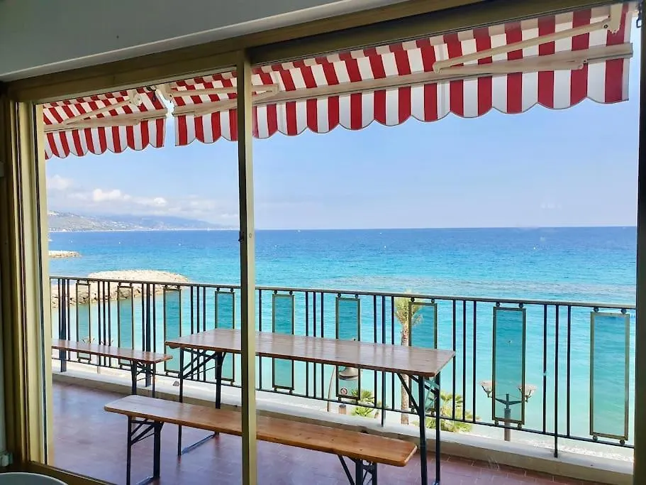 T4 Front De Mer ,Piscine 25 Metres ,Wifi,6A8 Personnes,Parking,Garage Roquebrune-Cap-Martin France