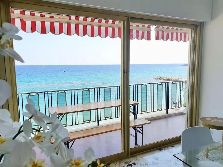 T4 Front De Mer ,Piscine 25 Metres ,Wifi,6A8 Personnes,Parking,Garage Roquebrune-Cap-Martin Apartment