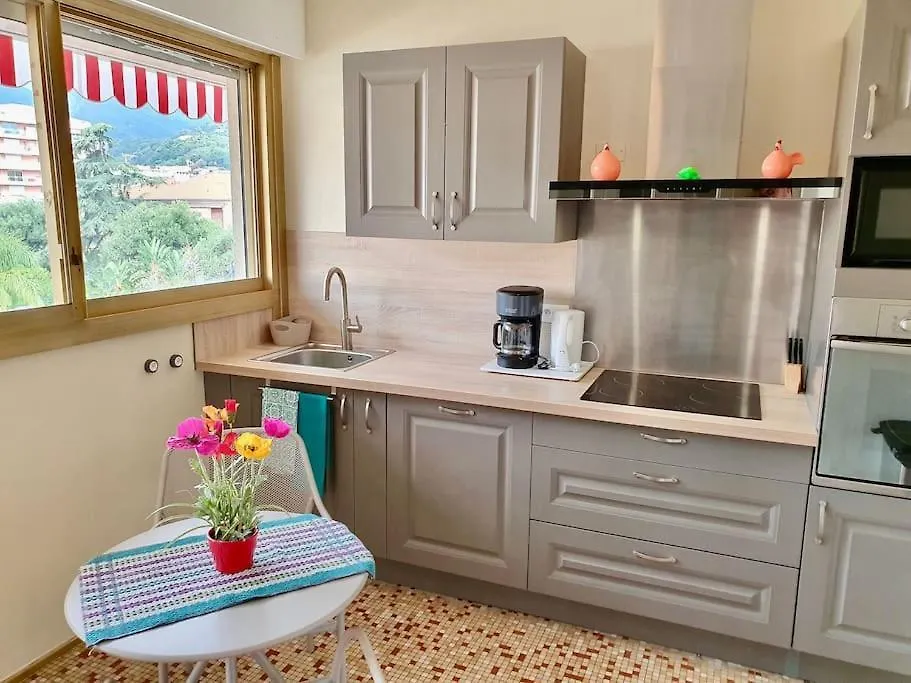 Apartment T4 Front De Mer ,Piscine 25 Metres ,Wifi,6A8 Personnes,Parking,Garage Roquebrune-Cap-Martin